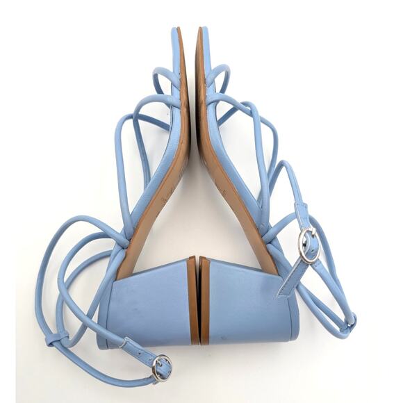 Marc Fisher LTD Nakita Strappy Sandals Women's Blue Size US8 EU39 - Picture 9 of 12